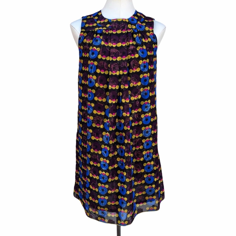 Anna Sui for Target Metallic Circles Shift Dress - Picture 10 of 10